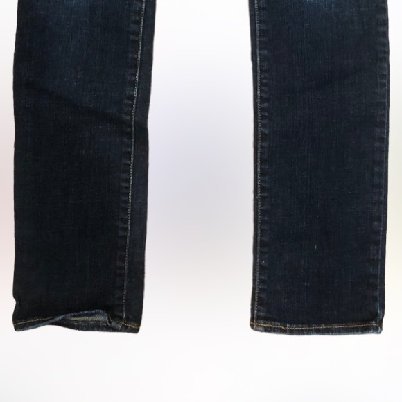 NWOT Abercrombie KIDS sz 16 Girls DARK DENIM DESTRUCTED  Skinny Jeggings - Picture 7 of 11